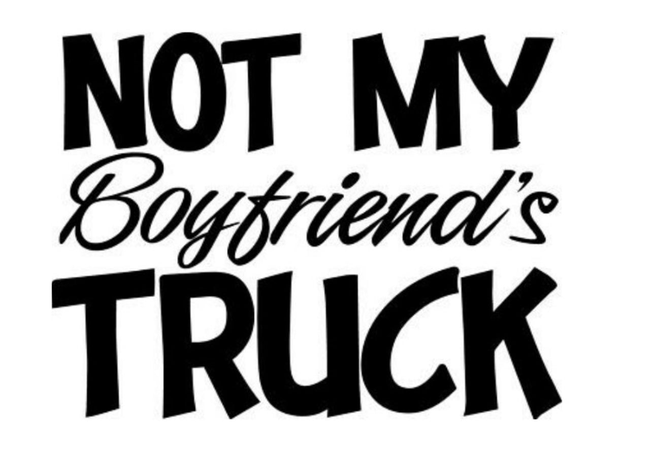 Not my bfs truck