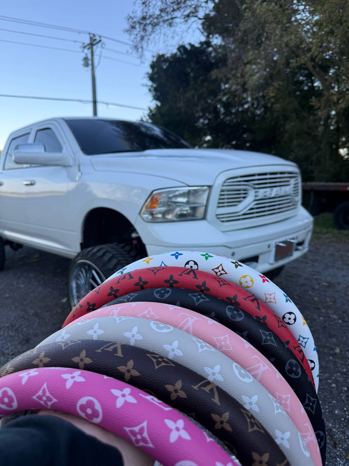 Steering wheel covers