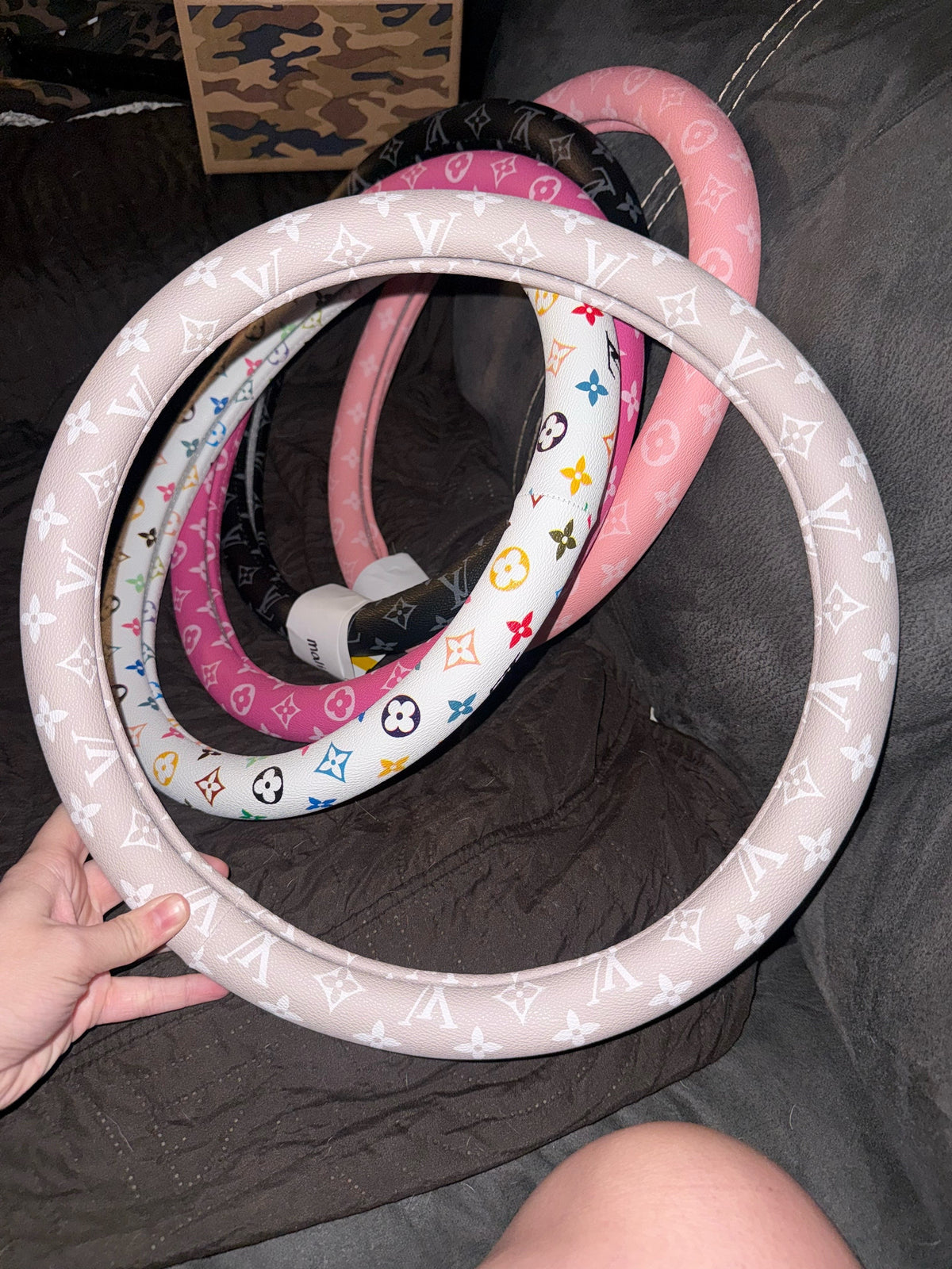 Steering wheel covers