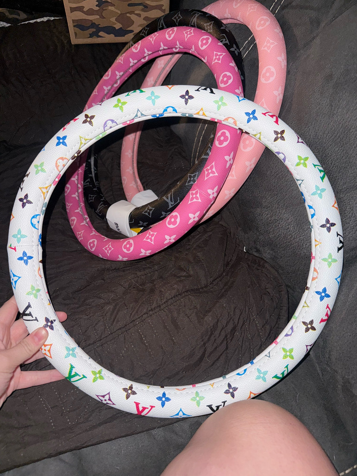 Steering wheel covers