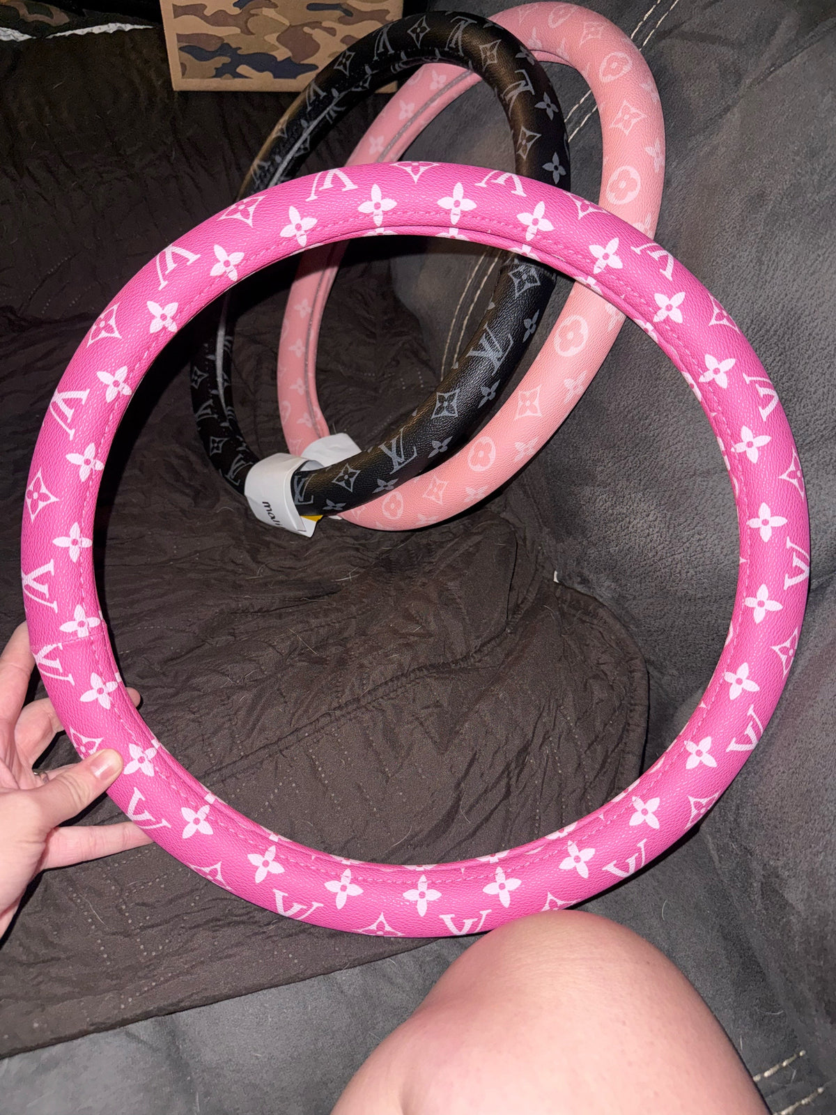 Steering wheel covers