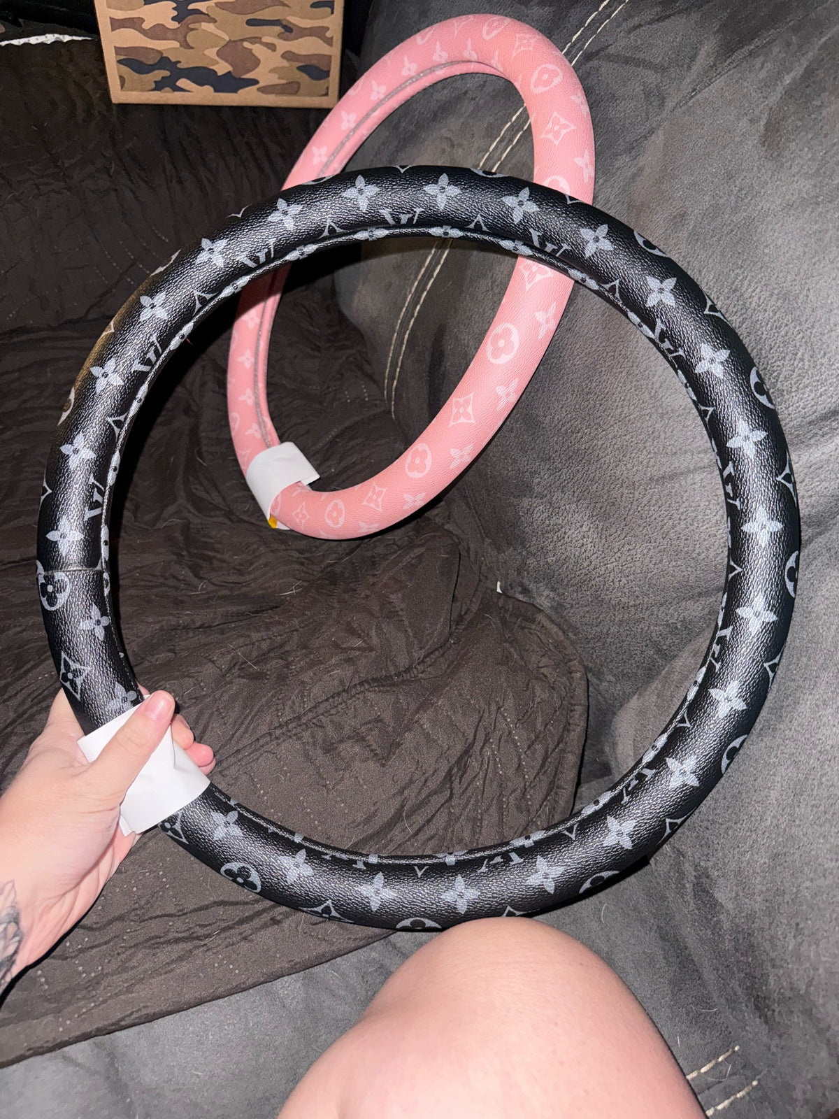 Steering wheel covers